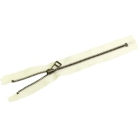 YKK 金属ファスナー 金具・アンティークゴールド 20cm 5本入