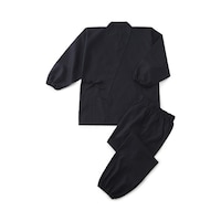 興栄繊商 清涼綿混 平織 京作務衣