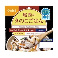 尾西食品 80gレンジ+(プラス)アルファ米 20食入 きのこごはん