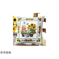 オリムパス製絲 クロスステッチ/刺しゅうキット 〈オノエ・メグミの花のある暮らし〉 サマーガーデン OLYK6053
