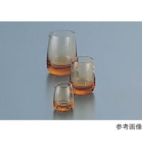 アズワン ガラス製ミルクピッチャー #60 15cc アンバー 6個入 6028SAB