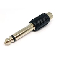 カモン RCA→φ6.3mm モノラル変換アダプタ R63M ※4個以上から注文可能(販売価格は1個単位の価格)