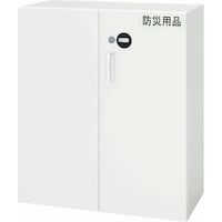 ダイシン 防災収納庫 V94511ESH ホワイト【メーカー直送/軒先渡し】