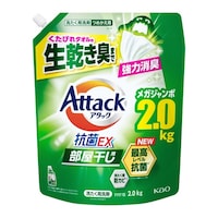 花王 アタック抗菌EX 部屋干し 詰替2000g 1箱(4個入)