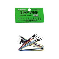 サンハヤト ブレドボード用配線ワイヤージャンプワイヤ 1袋(10本入) SPP200