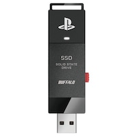 バッファロー PlayStation(R)5 公式ライセンス商品 ポータブルSSD スティック 2.0TB ブラック