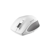 バッファロー Bluetooth BlueLED プレミアムフィットマウス Lサイズ ホワイト