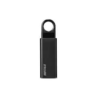 バッファロー オートリターン機構搭載 ノックスライド USB3.1(Gen1)/USB3.0対応 USBメモリー 64GB ブラック