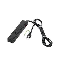 バッファロー 2/3ピン式電源タップ 4+4個口タイプ 雷サージ防止/集中スイッチ付 2m ブラック