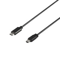 バッファロー USB2.0ケーブル CminiB 0.5m ブラック