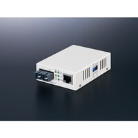 バッファロー 光メディアコンバータ 100BASETX←→100BASEFX(SC)変換 シングルモード20km