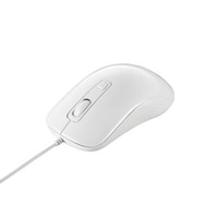 バッファロー 有線 レーザー式マウス 3ボタンタイプ ホワイト