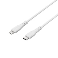 バッファロー USB2.0 TypeC Lightningスタンダードケーブル 1.0m ホワイト