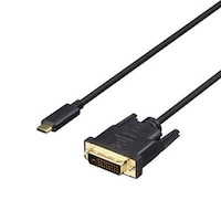 バッファロー ディスプレイ変換ケーブル USB TypeC DVI 2m ブラック
