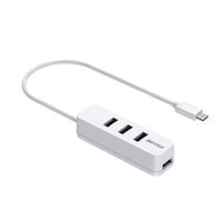 バッファロー USBC 3.2 Gen1 バスパワー上挿しハブ 磁石付 ホワイト