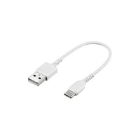 バッファロー USB2.0ケーブル(TypeA to TypeC) 0.1m ホワイト