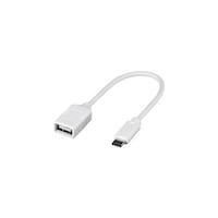バッファロー USB2.0変換ケーブル(Aメス to C) 0.15m ホワイト