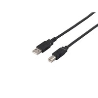 バッファロー USB2.0 A to B ケーブル 0.7m ブラック