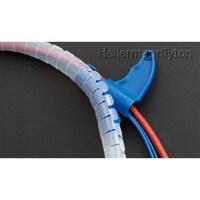 ヘラマンタイトン 配線結束・保護チューブヘララップHWPE16 25m (専用工具HAT 1個入)