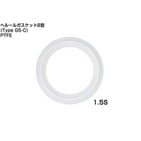 築地製作所 ヘルールガスケットB型(Type GSC) 1.5S PTFE 大阪サニタリー