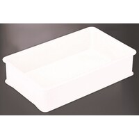 岐阜プラスチック工業 抗菌コンテナー 特大型深 ホワイト 219225 DM #087588