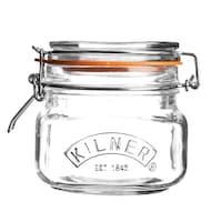 キルナー 保存容器 キルナー SQUARE CLIPTOP JAR 0.5L ※3個以上から注文可能(販売価格は1個単位の価格)
