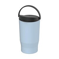 アスベル プラスエーハンドル付きコーヒータンブラー350ml ライトブルー ※2個以上から注文可能(販売価格は1個単位の価格)