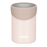 サーモス 保冷缶ホルダー 350ml ベージュピンク