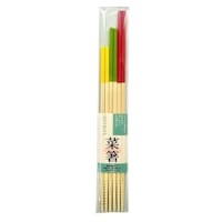 イシダ すべり止めハーフカラー菜箸3膳セット ※10個以上から注文可能(販売価格は1個単位の価格)