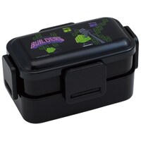 スケーター 2段ふわっと盛れる弁当箱 600ml マイクラ Team Mascots ※2個以上から注文可能(販売価格は1個単位の価格)