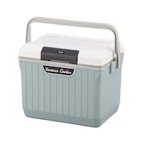 SANKA クーラーボックス 9L ベリアスクーラー ハードタイプ ホワイト×ミントグリーン
