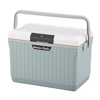 SANKA クーラーボックス 17L ベリアスクーラー ハードタイプ ホワイト×ミントグリーン