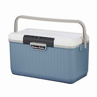 SANKA クーラーボックス 24L ベリアスクーラー ハードタイプ ホワイト×ブルーグレー