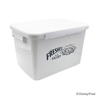 アスベル ストレージボックス C 深型 17L ディズニー 抗菌 パッキン付き ホワイト ※2個以上から注文可能(販売価格は1個単位の価格)