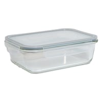 アスベル ガラス保存容器 長角型 1.5L ※2個以上から注文可能(販売価格は1個単位の価格)