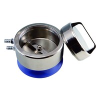 大阪ケミカル ワンダークラッシャー用 SUS冷却ジャケット付容器(標準フタ付) 150mL PNL15C