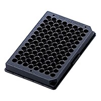 サーモサイエンティフィック マイクロウェルプレート(96穴) ポリソープ ブラック 1箱(10枚×8袋入) 437112