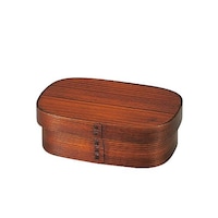 HAKOYA お弁当箱 小判一段弁当 木製 1段 700mL 50143