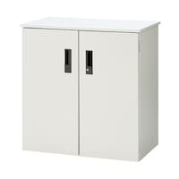 ジョインテックス デスクサイド書庫 PDKHD72 扉・鍵付 H720