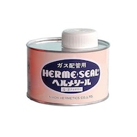 日本ヘルメチックス ガス・燃料油配管用シール剤【アイボリー・500gハケ付缶】 NG2I_*