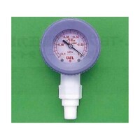 ユニバーサル USLフッ素樹脂真空計 50φ R3/8 0.1ー0Mpa 00N23201