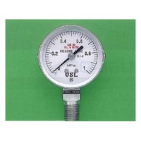 ユニバーサル USLステンレスクリーン真空計 50φ 0.1ー0Mpa 00N23909