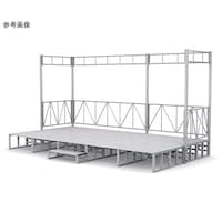 パックス工業 バックパネルステージH400 Aセット SAS40WP