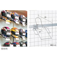 中日販売 ヘルメットフック 1989