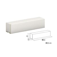 中日販売 ダンボールあんこB 白 間口22cm(50個セット) 763