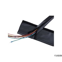 ニホンジッパーチ 電磁波シールドチューブ(マジックタイプ)外径20mm×50m 黒 MLB 020