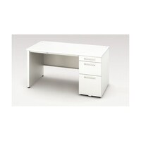片袖デスク(ロング、パネル脚 XEHH147KPWH