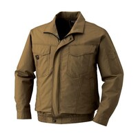 空調服 綿薄手タチエリウェアのみ キャメル 5L KU91400C20S7