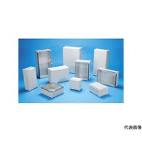 タカチ電機工業 防水・防塵ボックス ホワイトグレー 190×190×128 BCAL191913G