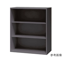 収納庫 CWS型 オープン書庫 899×400×1050 ブラック CWS0911NB